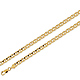 6mm 14K Yellow Gold Solid Men's Mariner Chain Necklace 22-24in thumb 0
