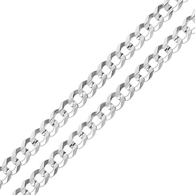 6mm Sterling Silver Solid Men's Curb Cuban Link Chain Necklace 16-30in