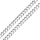 6mm Sterling Silver Solid Men's Curb Cuban Link Chain Necklace 16-30in thumb 0