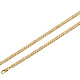 5mm 14K Yellow Gold Solid Men's Pave Concave Curb Cuban Link Chain Necklace 20-24in thumb 0