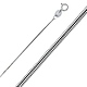 0.9mm Sterling Silver Solid Snake Chain Necklace 16-20in thumb 0