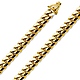 8.5mm 14K Yellow Gold Solid Men's Miami Cuban Link Chain Necklace 24-26in thumb 0