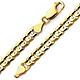 8mm 14K Yellow Gold Solid Men's Concave Curb Cuban Link Chain Necklace 22-26in thumb 0
