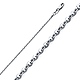1.6mm 14K White Gold Diamond-Cut Solid Beveled Cable Chain Necklace 16-22in thumb 0