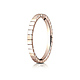 2mm Checkered Row Wedding Band by Benchmark Rings in 14K Rose Gold thumb 0