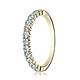 2.5mm 12-Stone Round Diamond Wedding Band by Benchmark in 14K Yellow Gold 0.48 ctw thumb 0