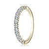 2.5mm 12-Stone Round Diamond Wedding Band by Benchmark in 14K Yellow Gold 0.48 ctw