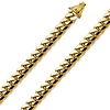7mm 18K Yellow Gold Solid Men's Miami Cuban Link Chain Necklace 22-30in