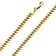 5mm 18K Yellow Gold Solid Men's Miami Cuban Link Chain Necklace 20-26in thumb 0