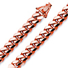Men's 12mm 14K Rose Gold Miami Cuban Link Chain Necklace thumb 0