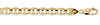 7mm 14K Yellow Gold Solid Men's Mariner Chain Necklace 20-26in thumb 1