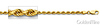 2.5mm 14K Yellow Gold Solid Diamond-Cut Rope Chain Necklace - Heavy 18-24in thumb 1