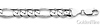 8mm Sterling Silver Solid Men's Figaro Link Chain Necklace 20-30in thumb 1