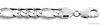 Men's 10mm Sterling Silver Solid Figaro Link Chain Necklace 20-30in thumb 1