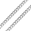 8mm Sterling Silver Solid Men's Curb Cuban Link Chain Necklace 20-26in thumb 0
