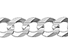6mm Sterling Silver Solid Men's Curb Cuban Link Chain Necklace 16-30in thumb 1