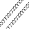 Men's 12mm Sterling Silver Solid Curb Cuban Link Chain Necklace 22-30in thumb 0