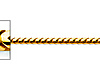 1.5mm 18K Yellow Gold Solid Franco Chain Necklace 16-30in thumb 1