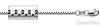 1.1mm Solid 18K White Gold Box Chain Necklace 16-18in thumb 1