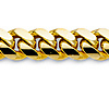 8.5mm 14K Yellow Gold Solid Men's Miami Cuban Link Chain Necklace 24-26in thumb 1