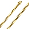 6mm 14K Yellow Gold Men's Miami Cuban Link Chain Necklace 22-30in thumb 0