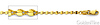 2.2mm Solid 14K Yellow Gold Curved Mirror Chain Necklace 16-24inch thumb 1