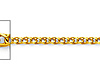2mm Solid 14K Yellow Gold Flat Open Spiga Wheat Chain Necklace 16-24inch thumb 1