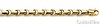 5.1mm Solid 14k Yellow Gold Solid Men's Fancy Bullet Link Chain Necklace 26in thumb 1