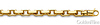 5.3mm 14K Yellow Gold Solid Men's Fancy Link Cable Chain 26in thumb 1