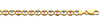 4.3mm 14K Tricolor Gold Solid Star Diamond-Cut Mariner Chain Necklace 18-24in thumb 1