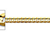 3mm 14K Yellow Gold Solid Concave Curb Cuban Link Chain Necklace 16-24in thumb 1
