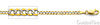 3mm 14K Two-Tone Gold Solid White Pave Curb Cuban Link Chain Necklace 16-24in thumb 1