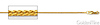 0.8mm Solid 14K Yellow Gold Square Braided Spiga Wheat Chain Necklace 16-22in thumb 1