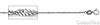 1.2mm Solid 14K White Gold Singapore Chain Necklace 16-22in thumb 1
