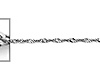 0.9mm Solid 14K White Gold Solid Singapore Chain Necklace 16-20in thumb 1