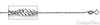 0.9mm Solid 14K White Gold Solid Singapore Chain Necklace 16-20in thumb 1