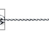 1.2mm 14K White Gold Solid Diamond-Cut Beveled Cable Chain Necklace 16-22in thumb 1
