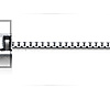 0.8mm 14K White Gold Solid Box Link Chain Necklace 16-24in thumb 1