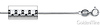 0.6mm Solid 14K White Gold Solid Box Link Chain Necklace 16-24in thumb 1