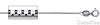 0.5mm 14K White Gold Solid Box Link Chain Necklace 16-22in thumb 1
