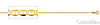 1.5mm 14K Yellow Gold Solid Flat Mariner Chain Necklace 16-24in thumb 1