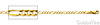 2.5mm 14K Yellow Gold Solid Figaro Link Chain Necklace 16-24in thumb 1
