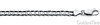 5mm 14K White Gold Solid Men's Concave Curb Cuban Link Chain Necklace 16-30in thumb 1