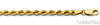 4mm 14K Yellow Gold Solid Men's Diamond-Cut Rope Chain Necklace - Heavy 20-30in thumb 1