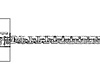 2mm Solid 14K White Gold Solid Diamond-Cut Box Chain Necklace 18-30in thumb 1