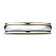 4.5mm High Polished Edge Comfort-Fit Benchmark Wedding Band in 14K Two-Tone Gold Solid thumb 2