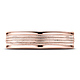 6mm Milgrain Centered Wedding Band by Benchmark Rings in 14K Rose Gold thumb 1