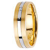 6mm 14k Two-Tone Wedding Band thumb 2