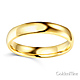 4mm Classic Light Dome Wedding Band - 14K Yellow Gold thumb 1