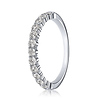 2.5mm 12-Stone Round Diamond Wedding Band by Benchmark in 14K White Gold 0.48 ctw thumb 0